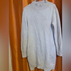 Cozy Cream Women's Sweater DRESS